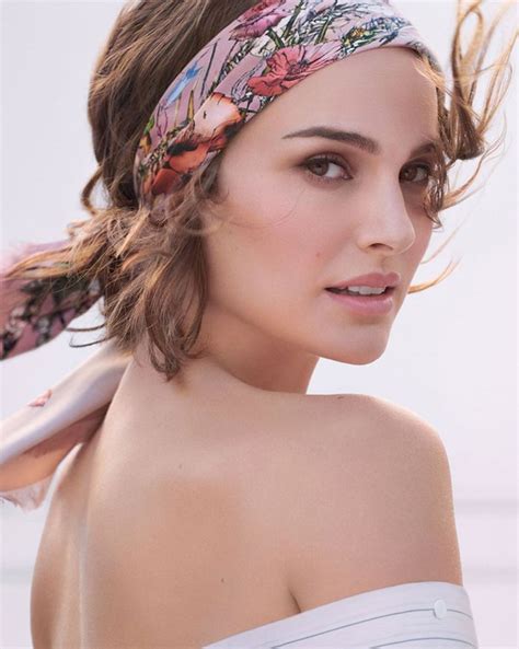 natalie portman dior hair|natalie portman miss dior 2021.